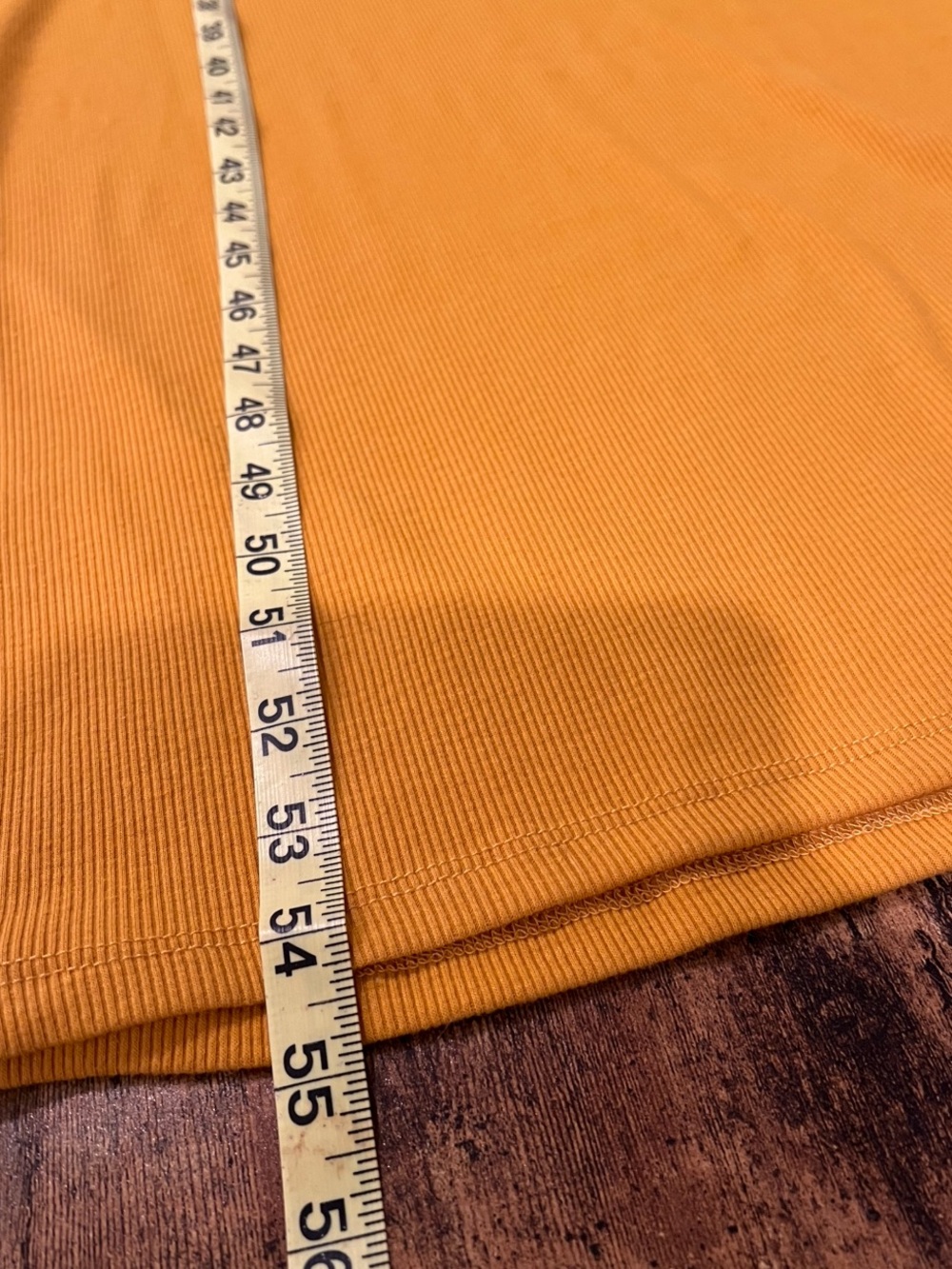 Heart Hips Mustard Ribbed Maxi Dress Sleeveless Stretch Boho Large - Picture 8 of 9